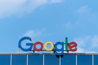 Google sign by Pawel Czerwinski courtesy of Unsplash.